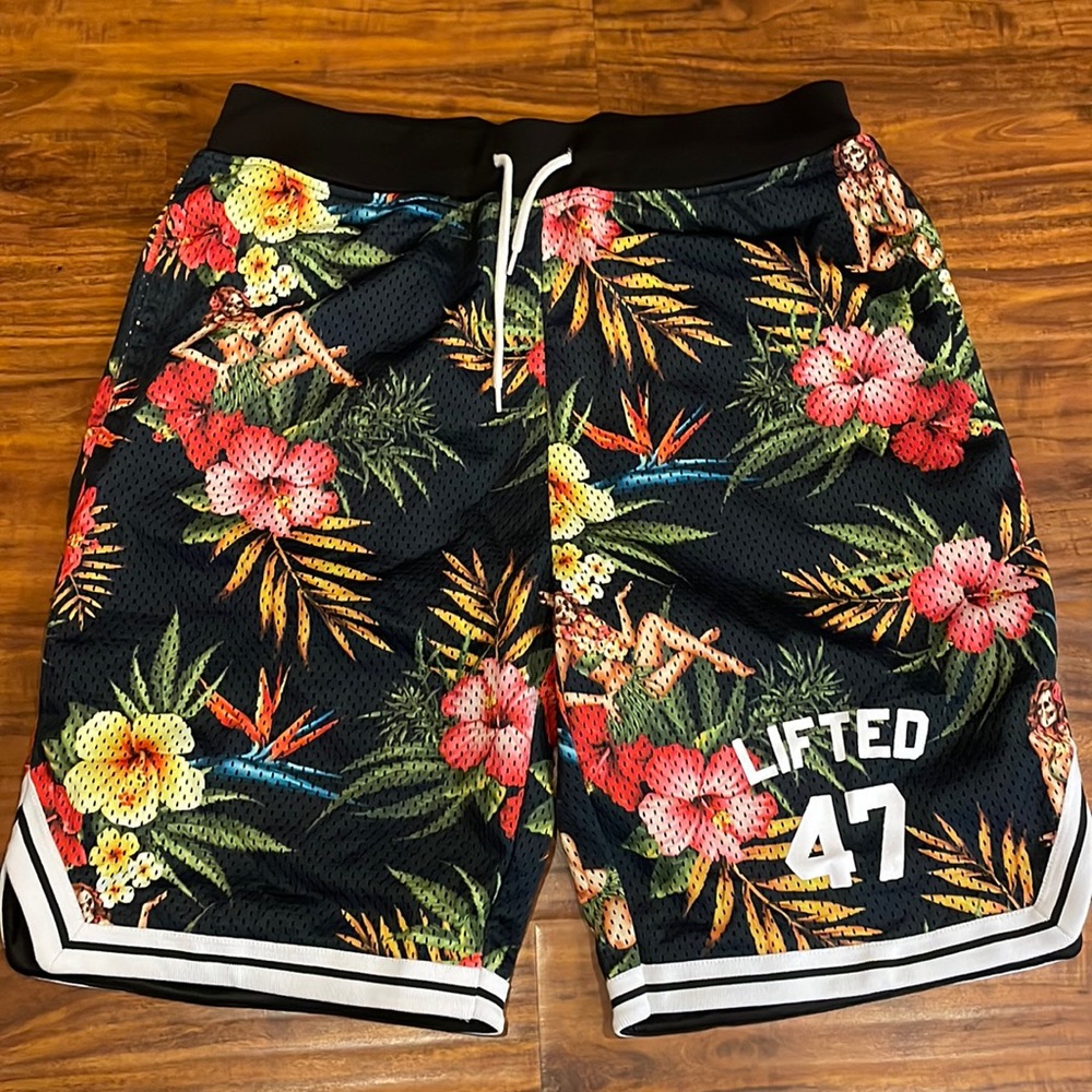 LRG basketball shorts